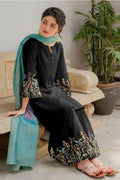 Dyot 005 Unstitched Luxury Dhanak Heavy Embroidered 3PC Suit