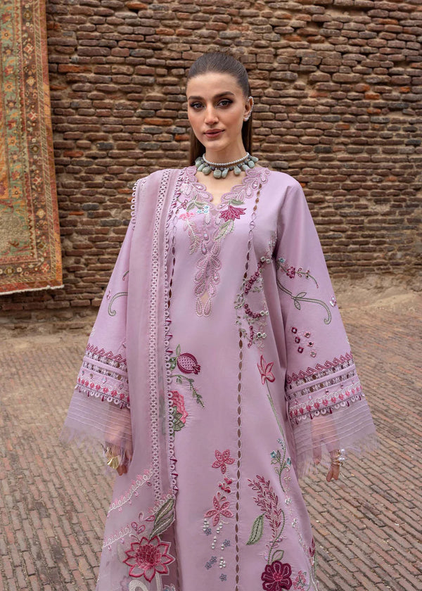 Crimson 005 Unstitched Luxury Dhanak Chikankari Heavy Embroidered 3PC Suit