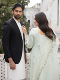 Mahnur 3PC Unstitched Luxury Lawn Chikenkari Heavy Embroidered Suit