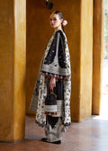 Hussain Rehar 004 Unstitched Luxury Lawn Embroidered 3Pc Suit