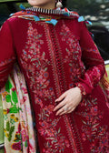 Hussain Rehar 011 Unstitched Luxury Dhanak Heavy Embroidered 3PC Suit
