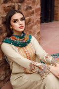 Maria B 009 Unstitched Luxury Dhanak Heavy Embroidered 3PC Suit