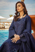 Rang Rasiya 3PC Unstitched Luxury Lawn Chikenkari Heavy Embroidered Suit