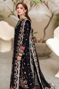 Qalamkar 3PC Unstitched Luxury Lawn Heavy Embroidered Suit