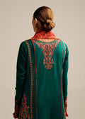 Hussain Rehar 007 Unstitched Luxury Dhanak Heavy Embroidered 3PC Suit
