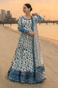 FAIZA SAQLAIN - Summer Frock 3PC Lawn Embroidered Dress