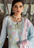 Crimson 004 Unstitched Luxury Dhanak Chikankari Heavy Embroidered 3PC Suit