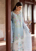 Crimson 004 Unstitched Luxury Dhanak Chikankari Heavy Embroidered 3PC Suit
