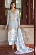 Crimson 004 Unstitched Luxury Dhanak Chikankari Heavy Embroidered 3PC Suit
