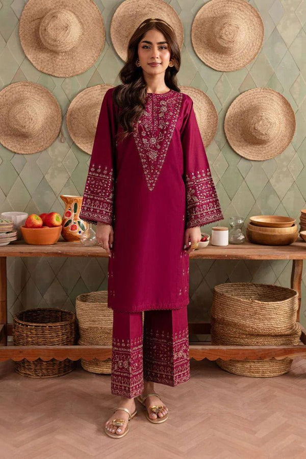 Batik 002 Unstitched Luxury Dhanak Heavy Embroidered 2PC Suit