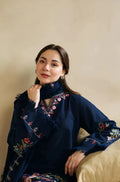 Zara Shahjahan 001 Unstitched Luxury Dhanak Heavy Embroidered 3PC Suit