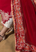 Crimson 009 Unstitched Luxury Dhanak Chikankari Heavy Embroidered 3PC Suit