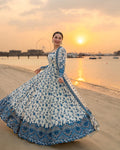 FAIZA SAQLAIN - Summer Frock 3PC Lawn Embroidered Dress