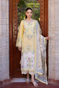 Crimson 003 Unstitched Luxury Dhanak Chikankari Heavy Embroidered 3PC Suit