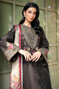 Jazmin 003 Unstitched Luxury Dhanak Heavy Embroidered 3PC Suit