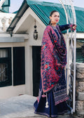 Hussain Rehar 008 Unstitched Luxury Dhanak Heavy Embroidered 3PC Suit