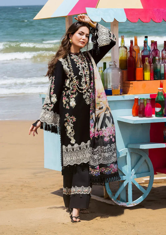 Elaf  Luxury Embroidered Lawn 3Pc Suit