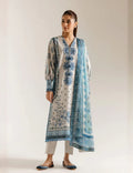 Ethnic Printed Lawn 3PC 604