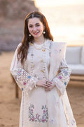 Qalamkar 3PC Unstitched Luxury Lawn Chikenkari Heavy Embroidered Suit