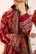 Zara Shahjahan 009 Unstitched Luxury Dhanak Heavy Embroidered 3PC Suit