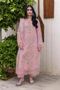Rang Rasiya 3PC Unstitched Luxury Lawn Chikenkari Heavy Embroidered Suit