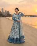 FAIZA SAQLAIN - Summer Frock 3PC Lawn Dress