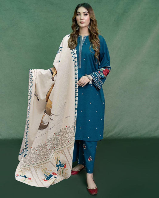 URGE PREMIUM QUALITY EMBROIDERED 3 PIECE