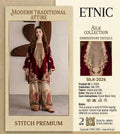 ETHNIC ELEGANT EMBROIDERED SILK 2PC