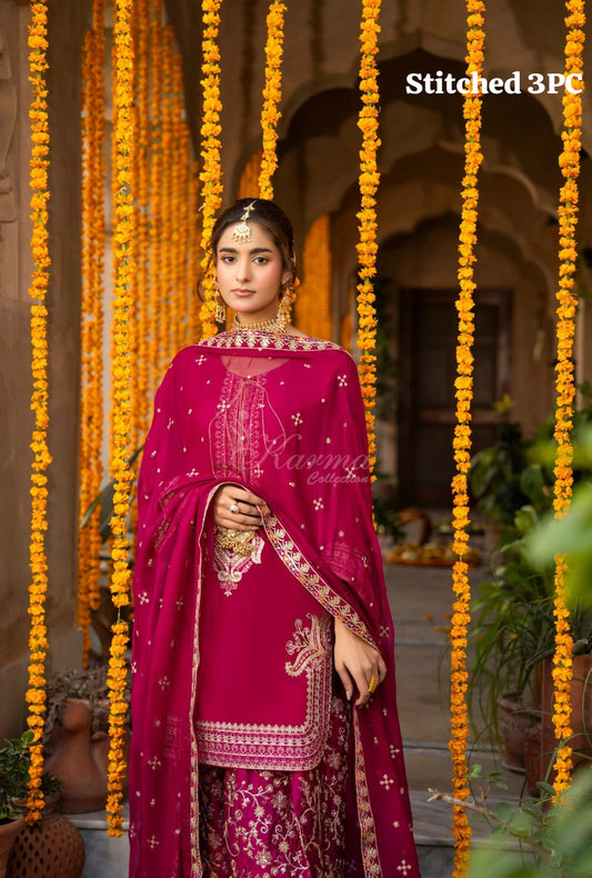 KARMA | Premium Stitched Dhanak Edit