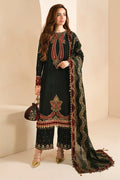Jazmin 012 Unstitched Luxury Velvet Heavy Embroidered 3PC Suit