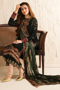Jazmin 012 Unstitched Luxury Velvet Heavy Embroidered 3PC Suit