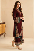 Jazmin 009 Unstitched Luxury Velvet Heavy Embroidered 3PC Suit