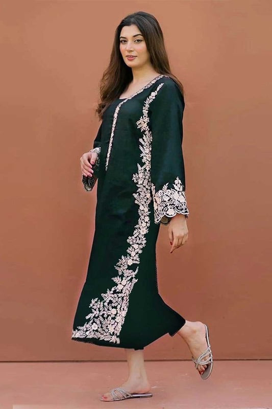 Aisling 2-Piece Embroidered Lawn Suit