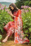 Mushq 3PC Unstitched Luxury Lawn Chikenkari Heavy Embroidered Suit