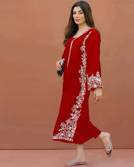 Aisling  Piece Embroidered  Lawn Suit